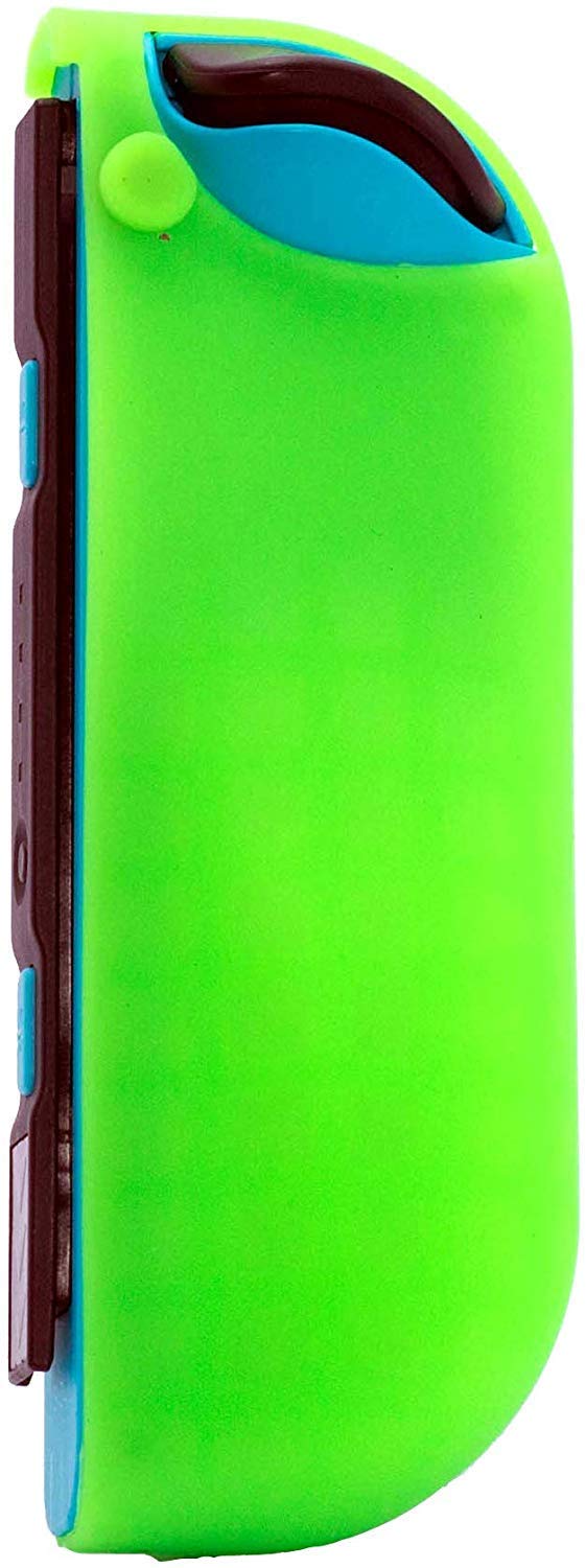 Funda Fr·Tec Silicona + Grip Joy-Con Verde Izquierdo - Nuevo Funda Fr·Tec Silicona + Grip Joy-Con Verde Izquierdo - Nuevo